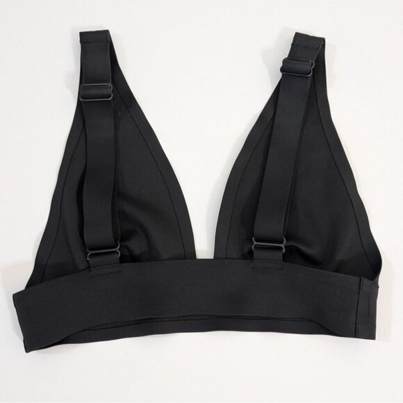 Intimately Free People Bralette Top Black Triangle Adjustable Womens Size Small - Picture 2 of 8